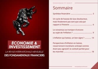 Revue économie et investissement décembre