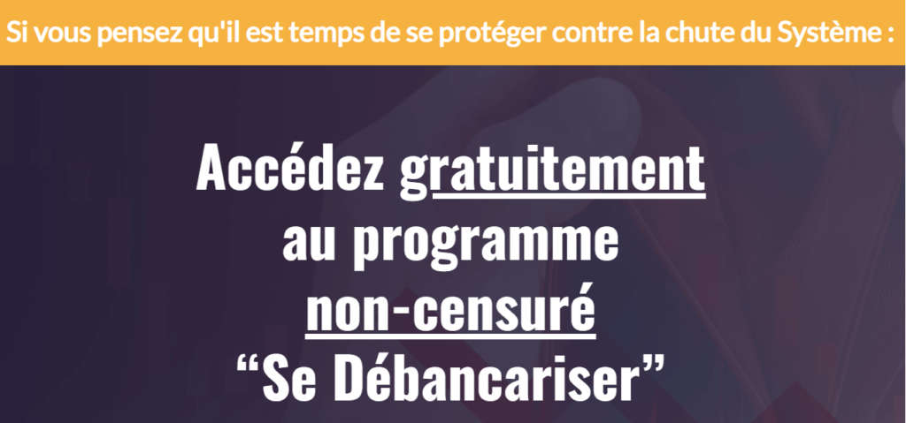 RDV débancarisation.