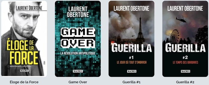 Bibliographie Laurent Obertone