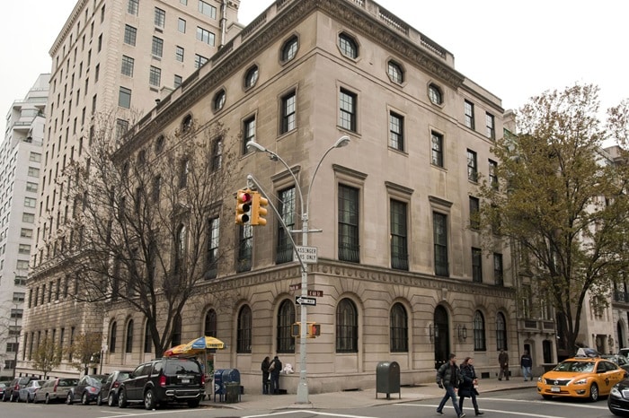 Le bâtiment du CFR à New York.