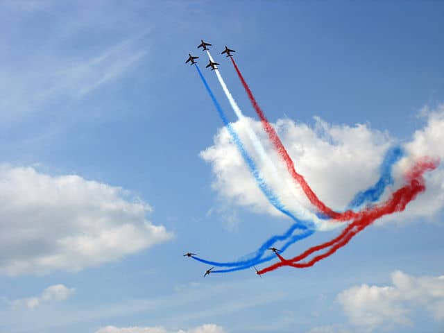 France- Atouts stratégiques-Puissance- Patrouille de france