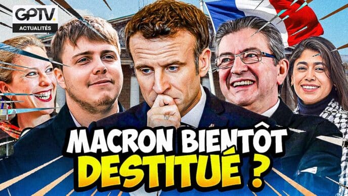 GPTV ACTU, l'émission quotidienne à 12h30 animée par Mike Borowski pour analyser l'actualité politique française